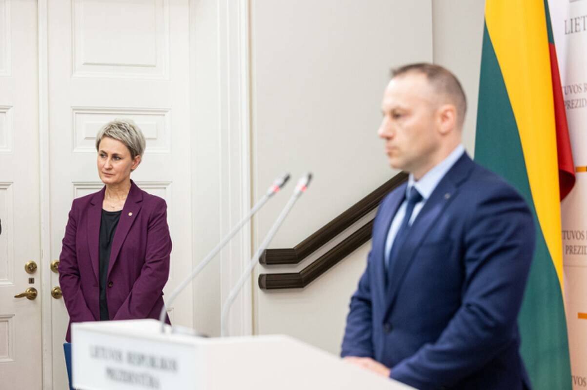 Nida Grunskienė ir Linas Pernavas
