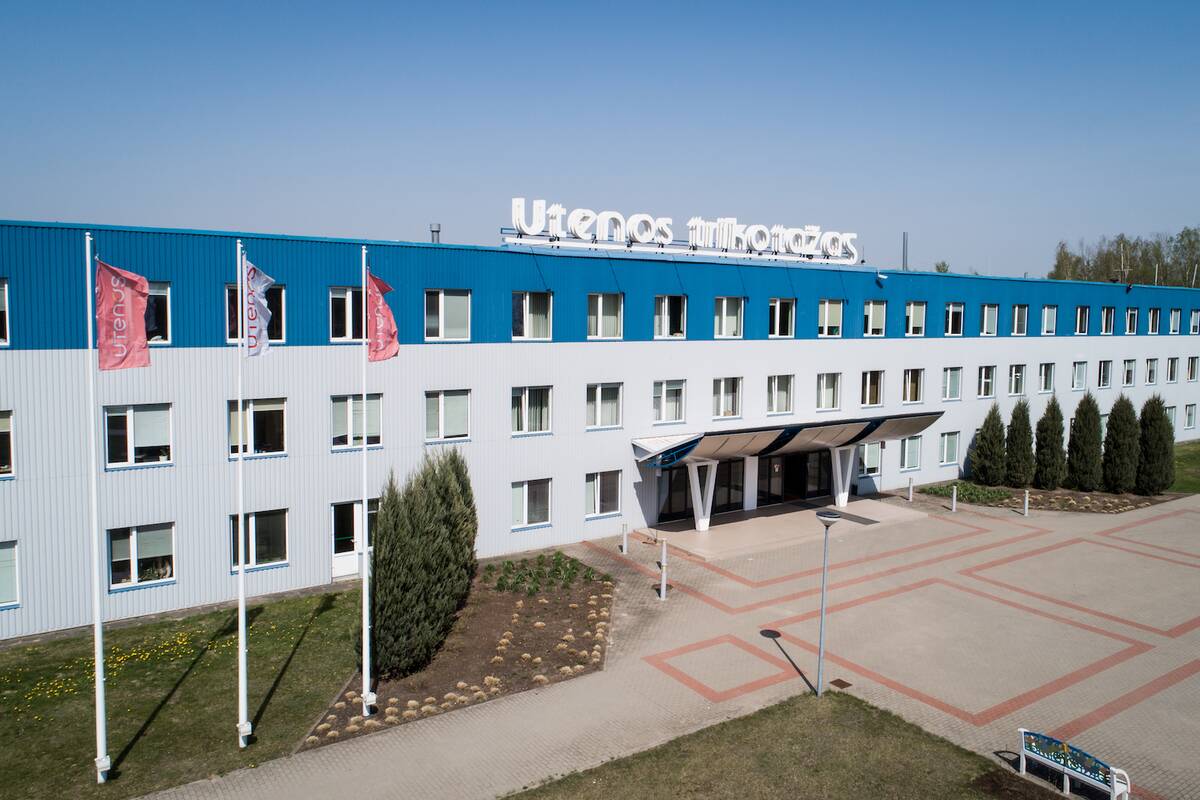 
<span>2024 m. patyręs per 3 mln. eurų nuostolių, „Utenos trikotažas“ pernai uždirbo 60 tūkst. eurų pelno</span>
