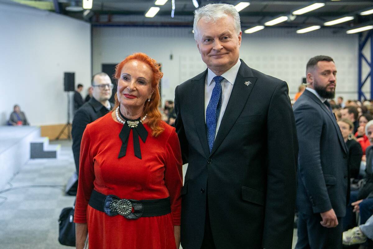 Laima Lavastė ir Gitanas Nausėda
