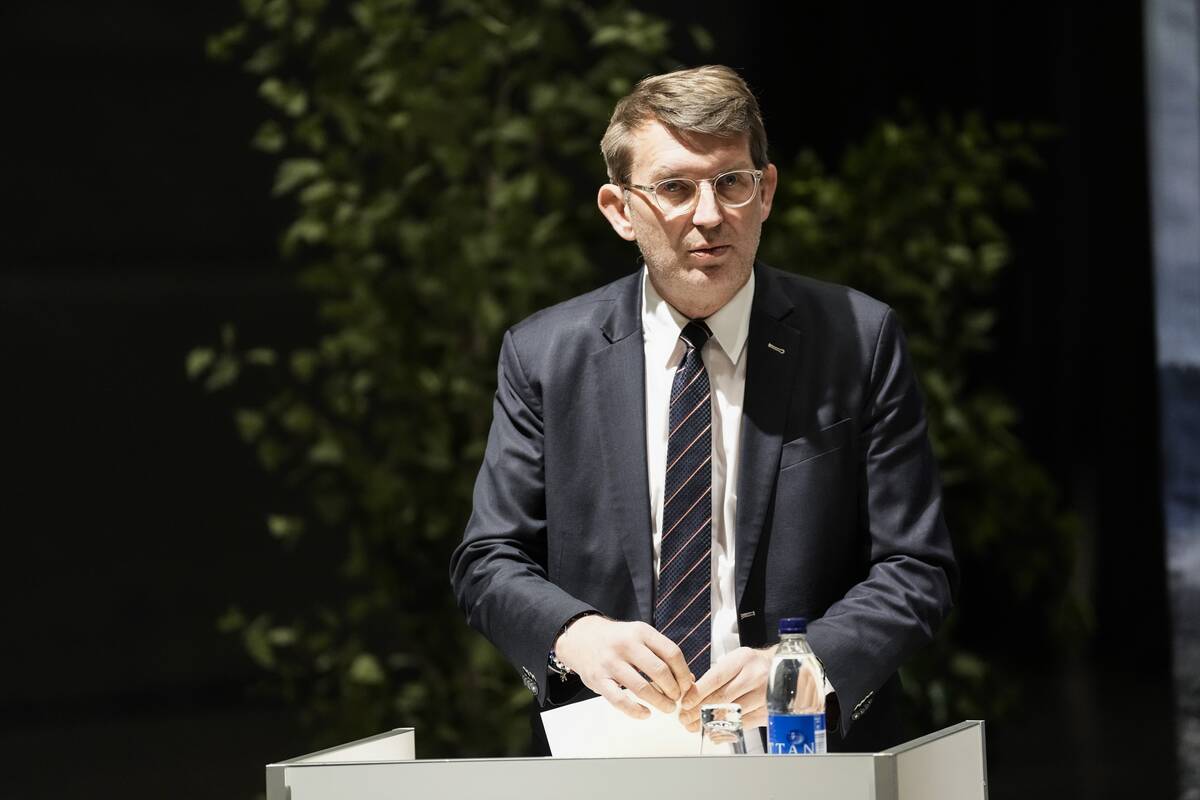 Danijos gynybos ministras Troelsas Lundas Poulsenas.