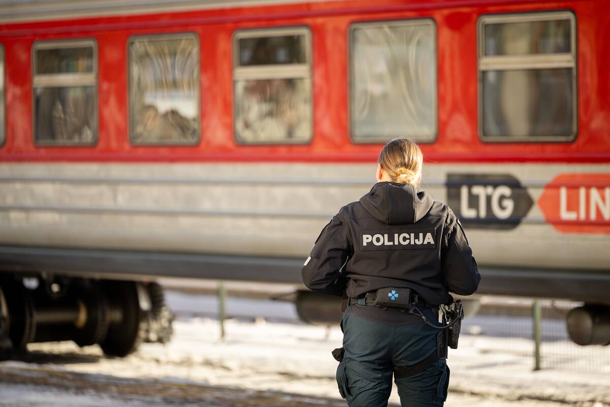 Pratybos Kauno geležinkelio stotyje