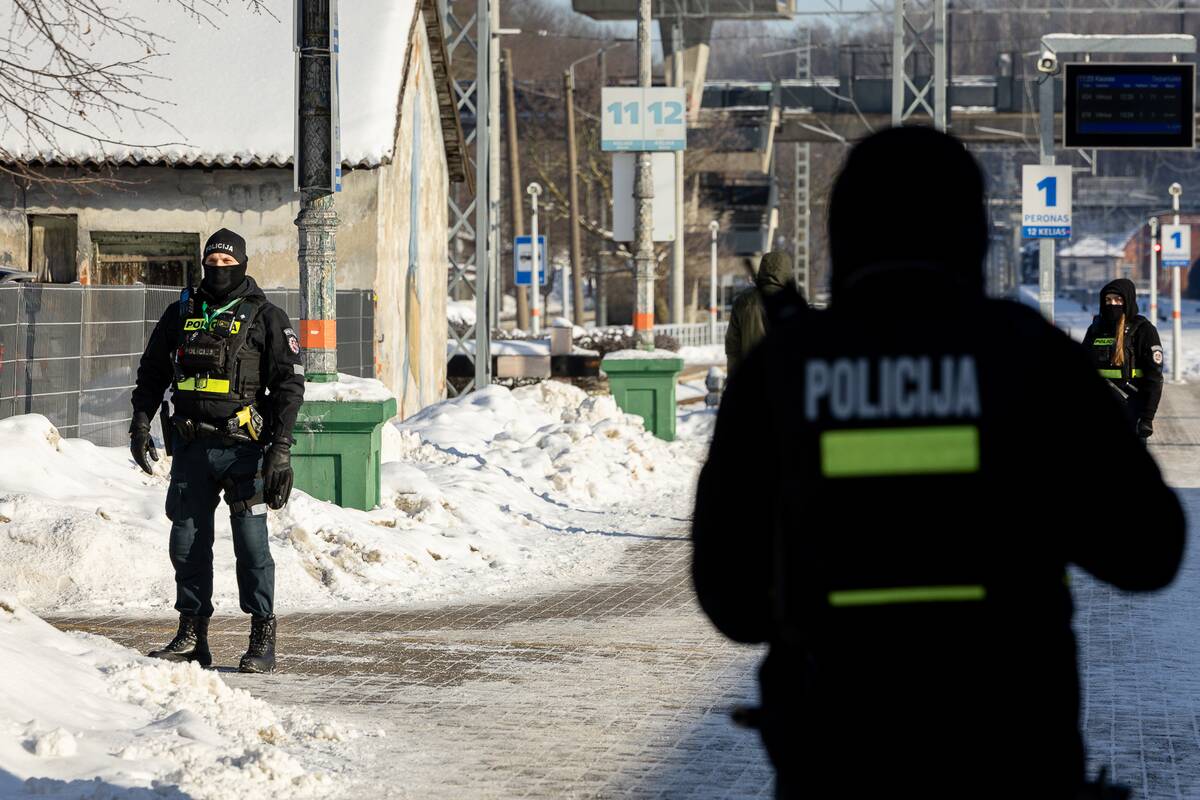 Pratybos Kauno geležinkelio stotyje