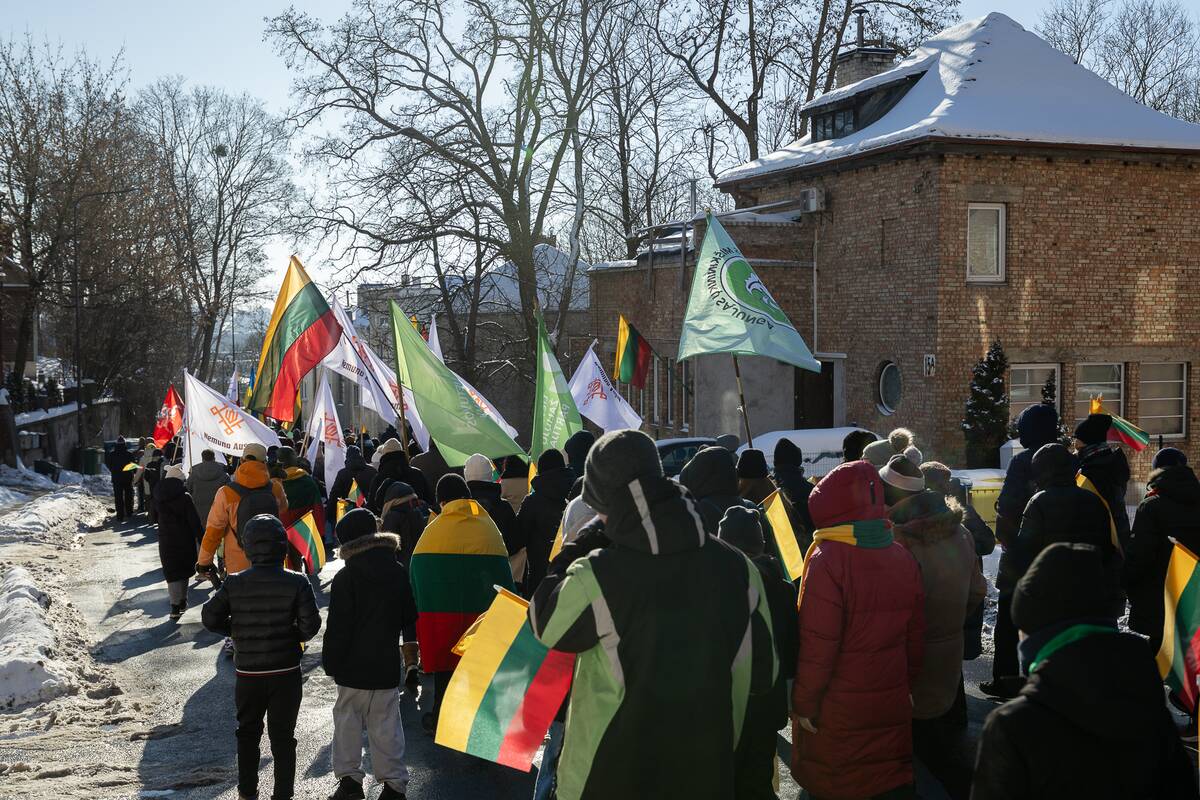 Šventinė Vasario 16-osios eisena 