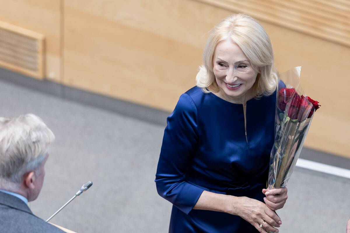 Seime prisiekė Angelė Jakavonytė