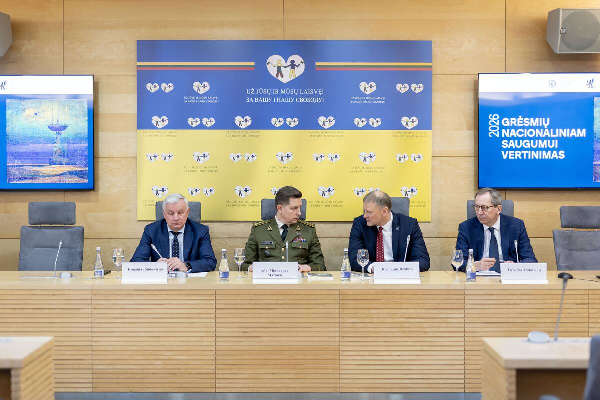 VSD grėsmių nacionaliniam saugumui vertinimas