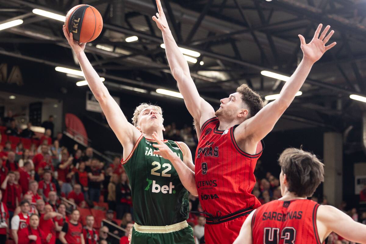 LKL rungtynės: Vilniaus „Rytas“–„Gargždai“