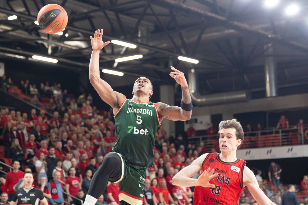 LKL rungtynės: Vilniaus „Rytas“–„Gargždai“