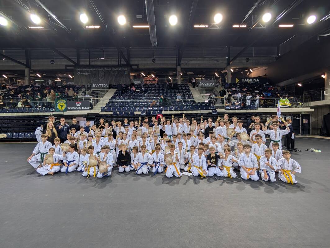 
<span>„Shodan“ komanda Lietuvos vaikų kata čempionate skynė medalius</span>
