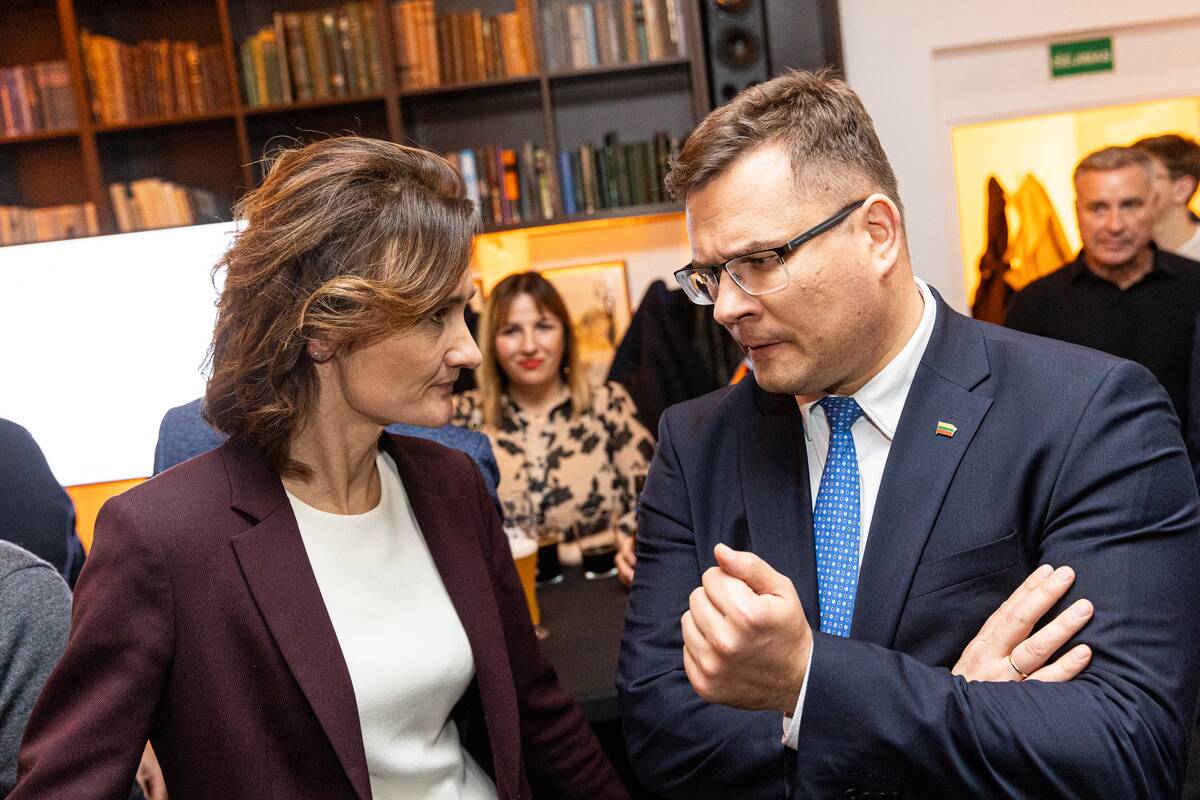 Viktorija Čmilytė-Nielsen ir Remigijus Kasčiūnas