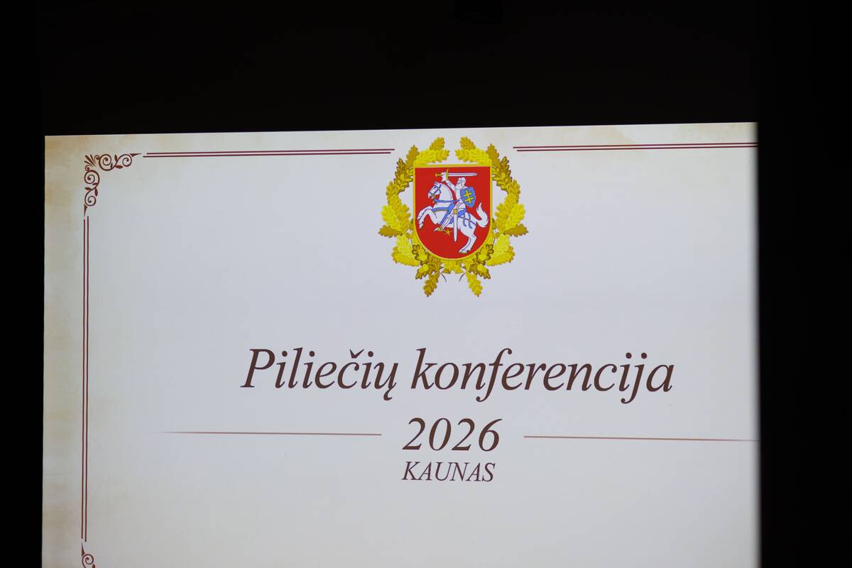 Ignas Vėgėlė surengė „Piliečių konferenciją“ Kaune
