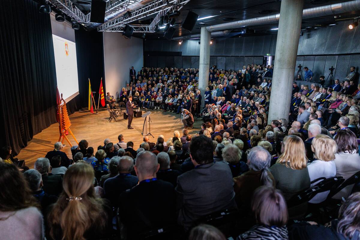 Ignas Vėgėlė surengė „Piliečių konferenciją“ Kaune