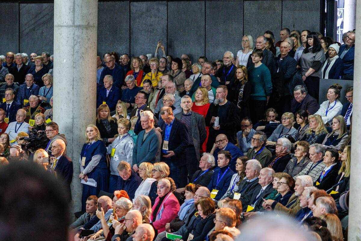 Ignas Vėgėlė surengė „Piliečių konferenciją“ Kaune