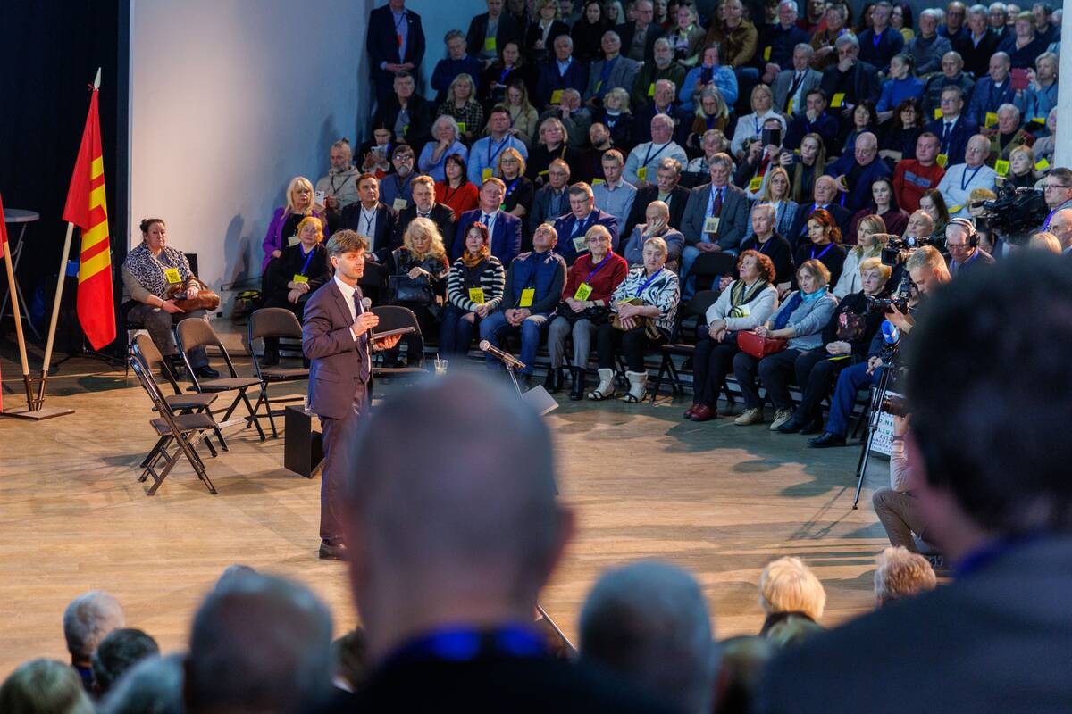 Ignas Vėgėlė surengė „Piliečių konferenciją“ Kaune