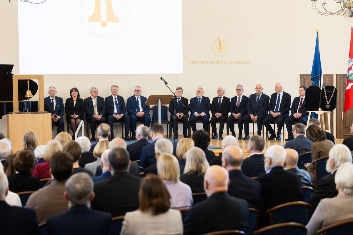 Vytauto Nekrošiaus inauguracija