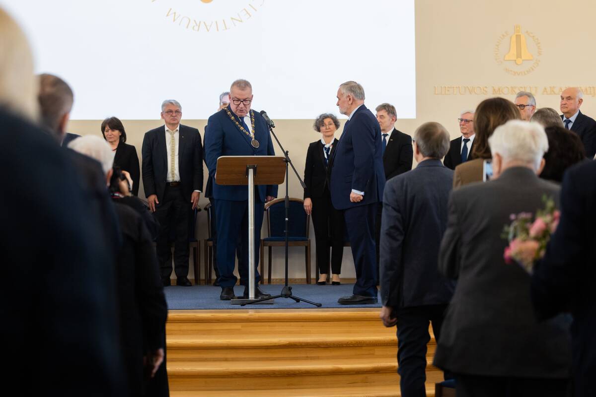 Vytauto Nekrošiaus inauguracija