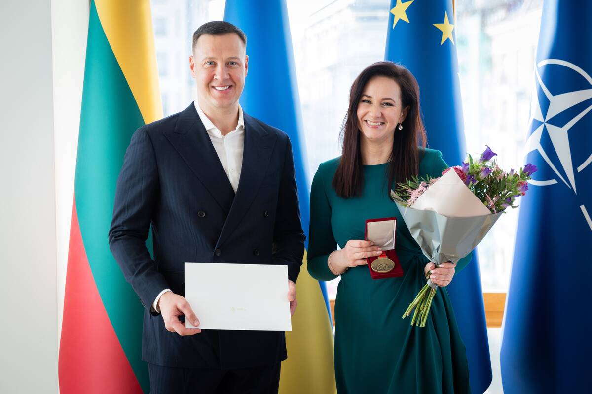 Premjerė apdovanojo Lietuvos Dakaro ralio dalyvius