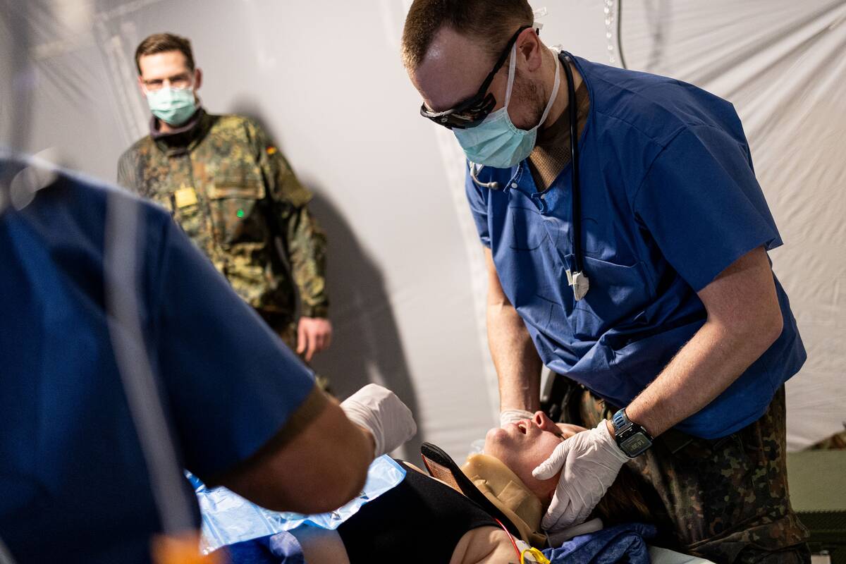  Vokietijos kariuomenės pratybos „Medic Guardian 2026“
