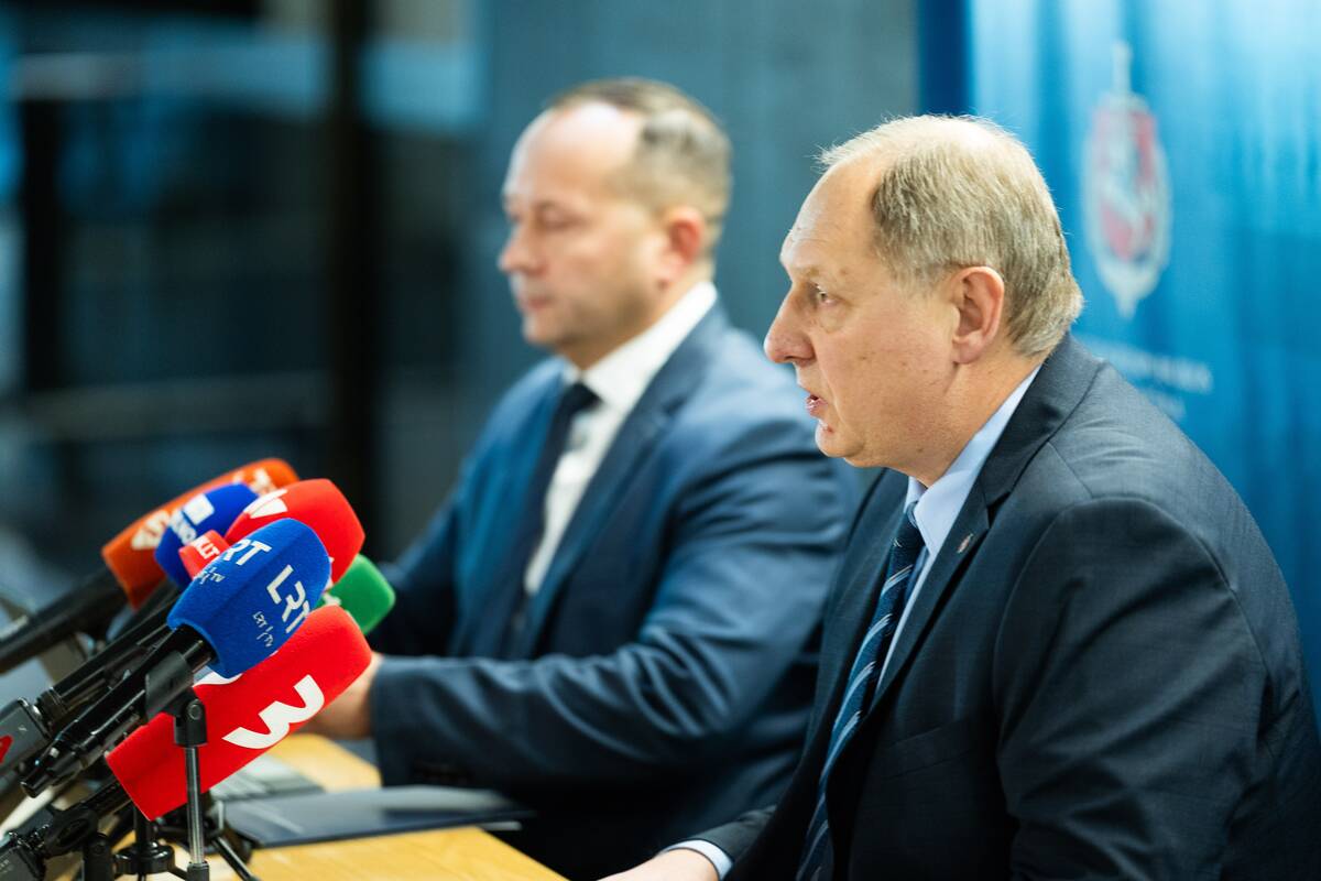 Spaudos konferencija generalinėje prokuratūroje – užsidegančių siuntų tyrimas