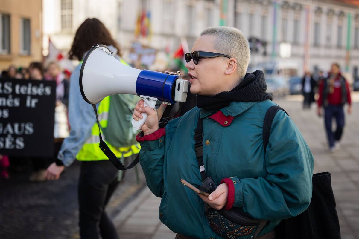 Dešimtosios Tarptautinės moterų solidarumo dienos eitynės