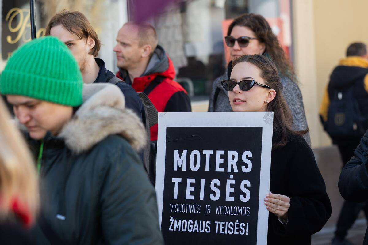 Dešimtosios Tarptautinės moterų solidarumo dienos eitynės