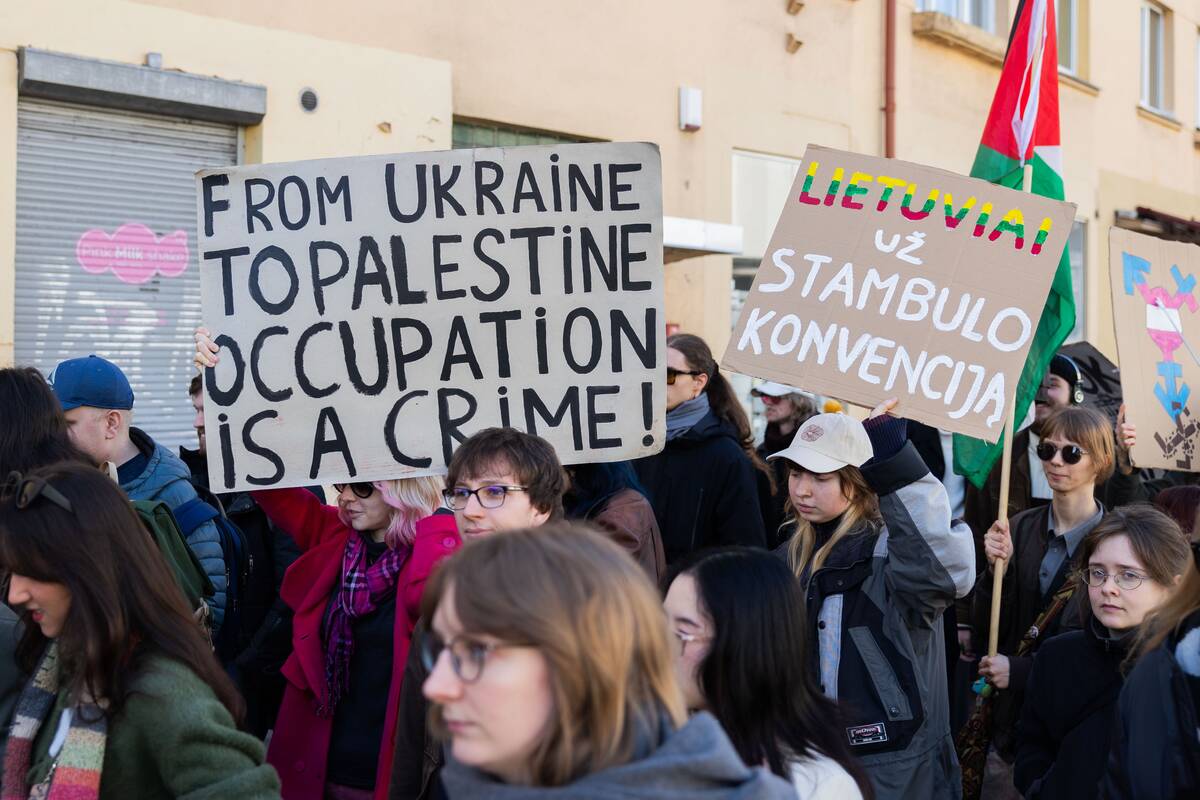 Dešimtosios Tarptautinės moterų solidarumo dienos eitynės