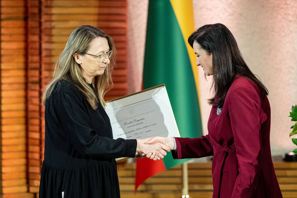 Vyriausybės kultūros ir meno premijų įteikimo ceremonija