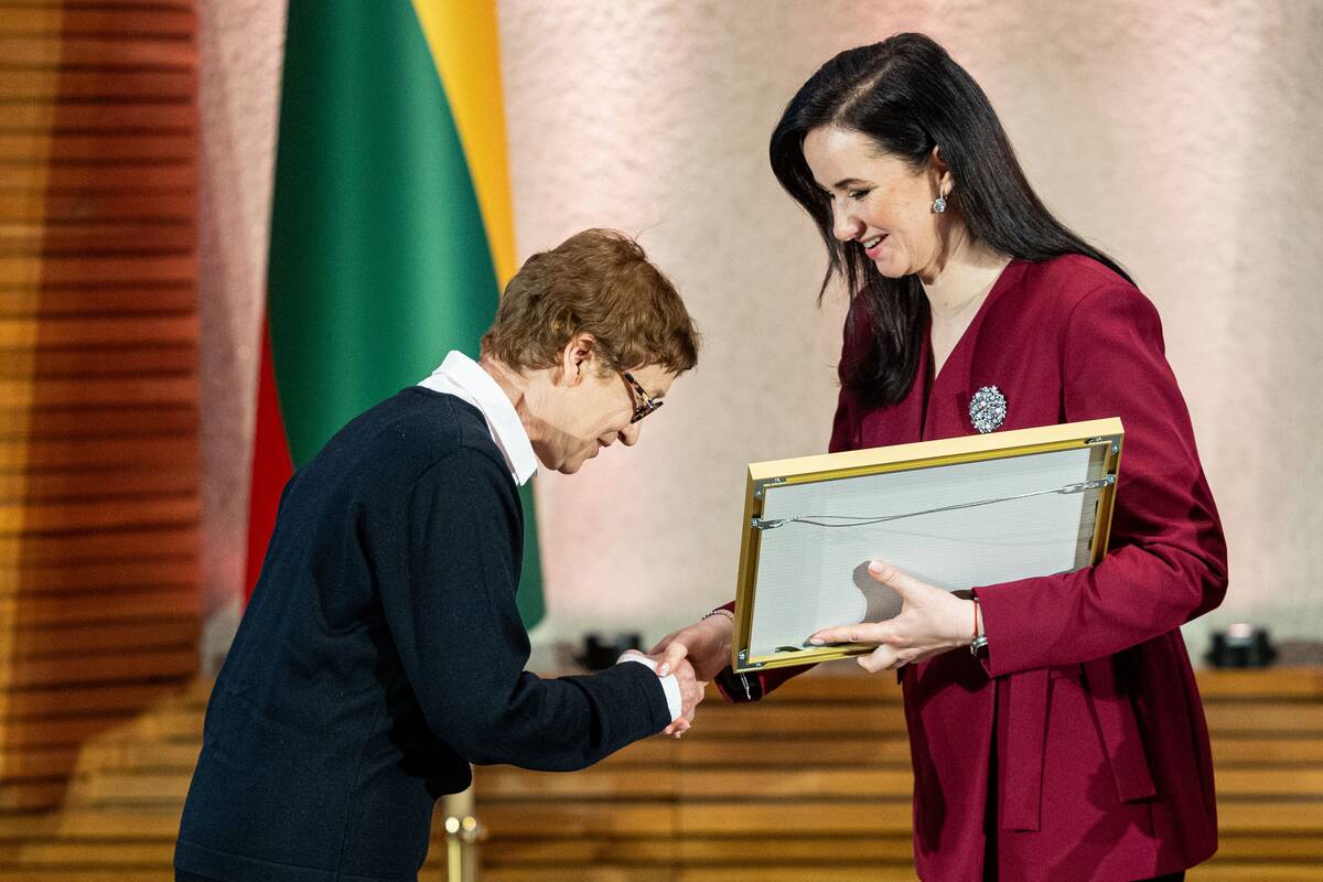 Vyriausybės kultūros ir meno premijų įteikimo ceremonija