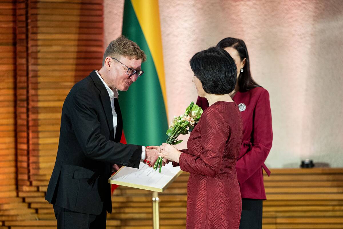 Vyriausybės kultūros ir meno premijų įteikimo ceremonija