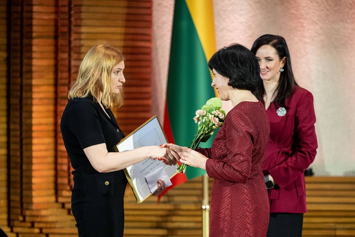 Vyriausybės kultūros ir meno premijų įteikimo ceremonija