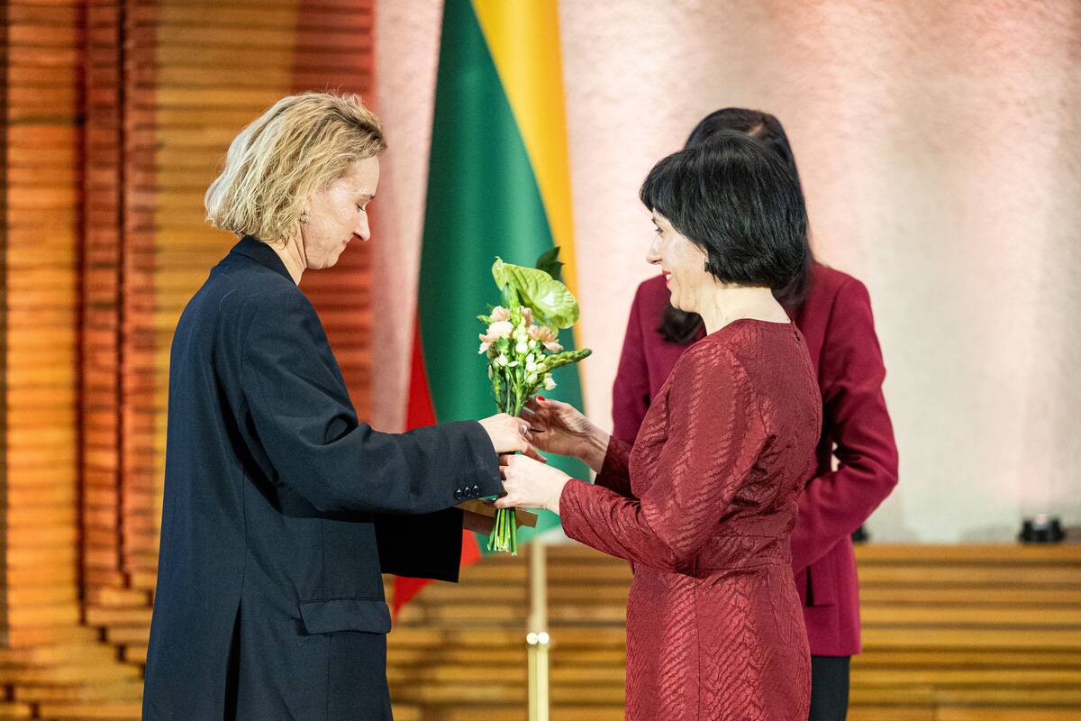 Vyriausybės kultūros ir meno premijų įteikimo ceremonija