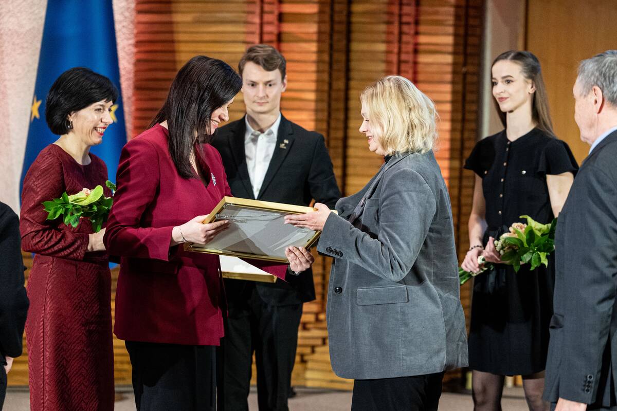 Vyriausybės kultūros ir meno premijų įteikimo ceremonija