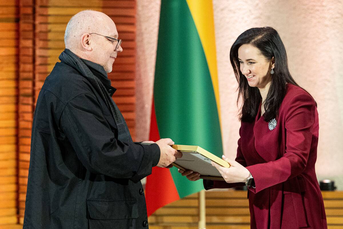 Vyriausybės kultūros ir meno premijų įteikimo ceremonija