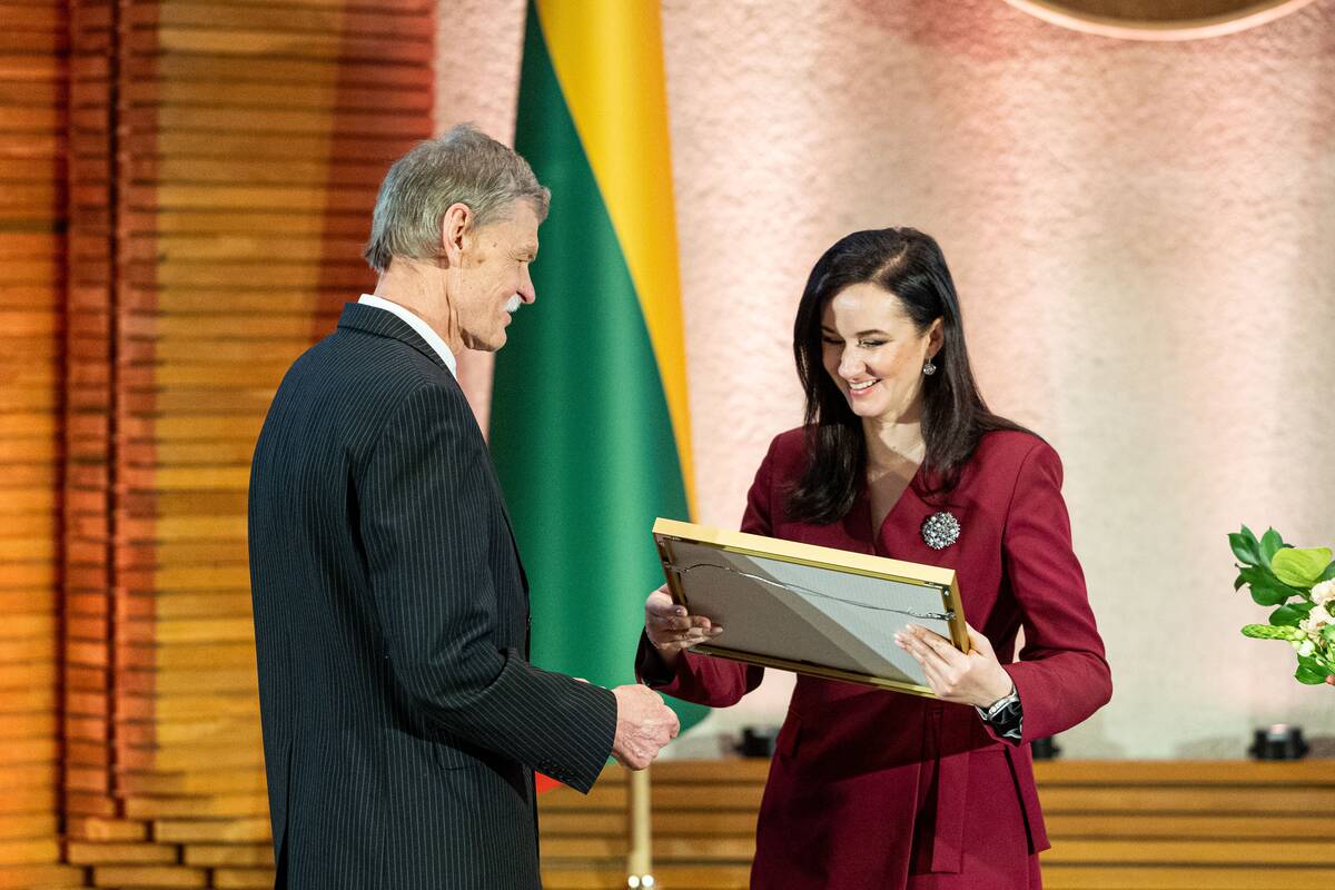 Vyriausybės kultūros ir meno premijų įteikimo ceremonija