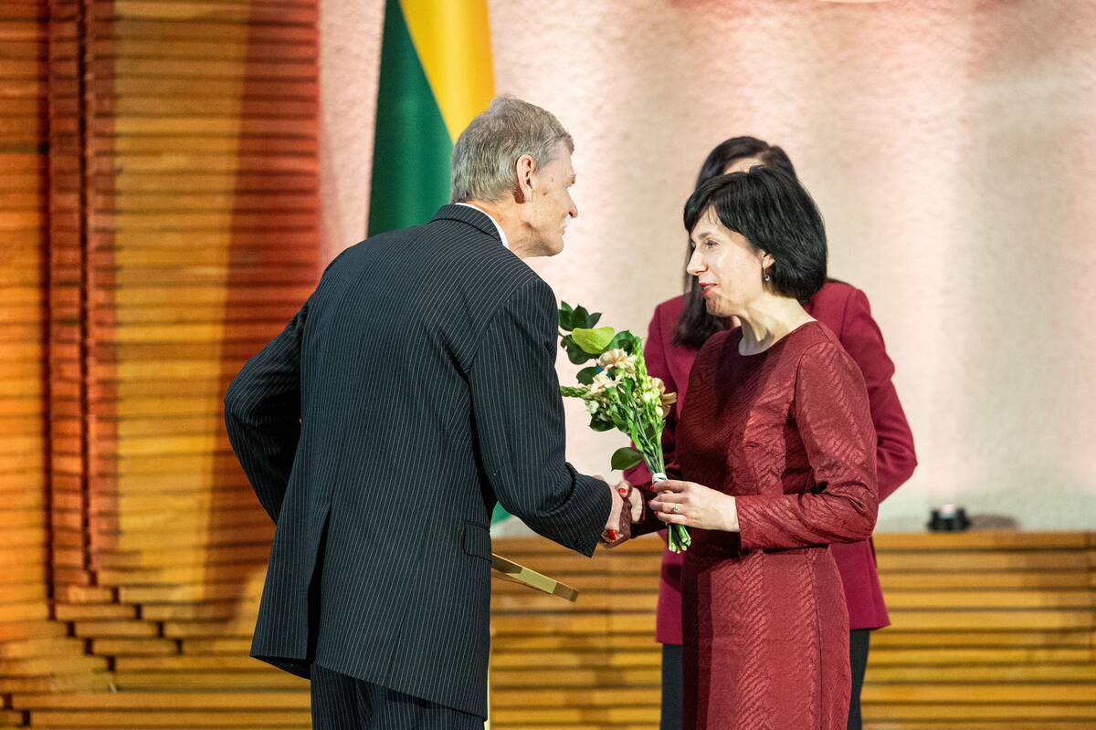 Vyriausybės kultūros ir meno premijų įteikimo ceremonija