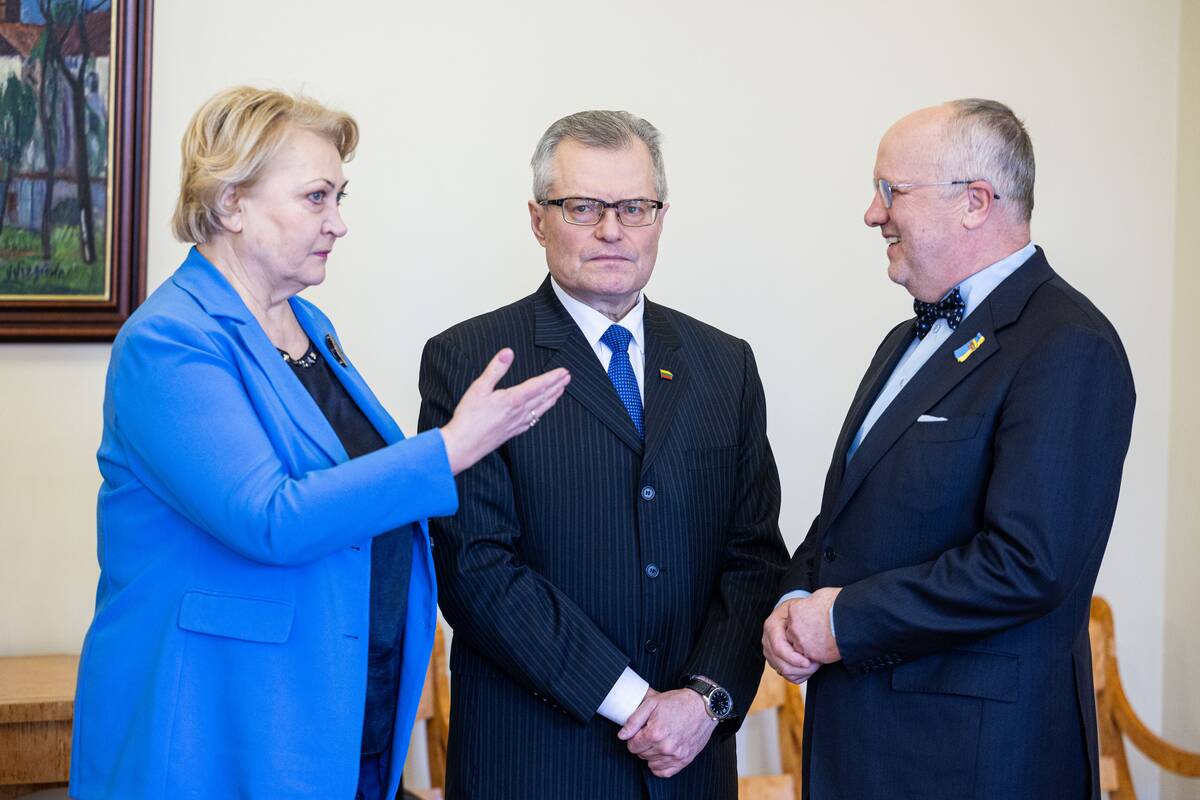 Prezidentas susitiko su Seimo valdyba