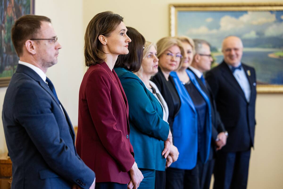 Prezidentas susitiko su Seimo valdyba