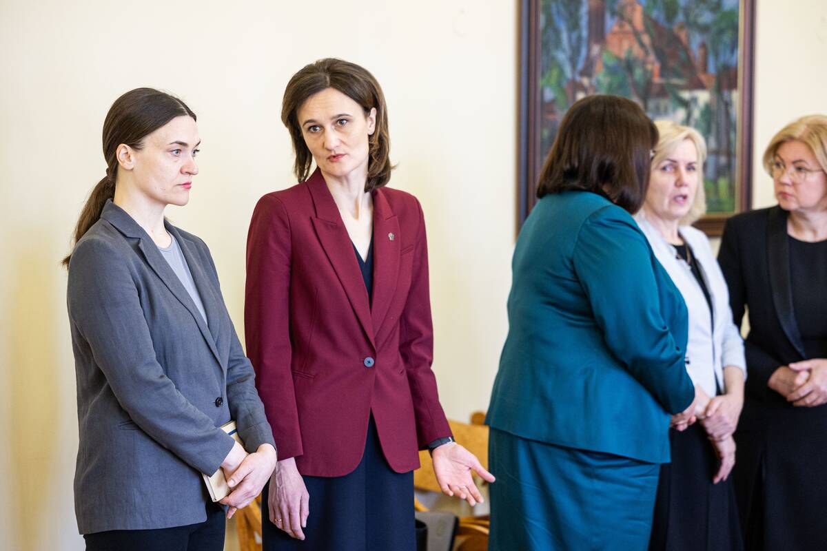 Prezidentas susitiko su Seimo valdyba