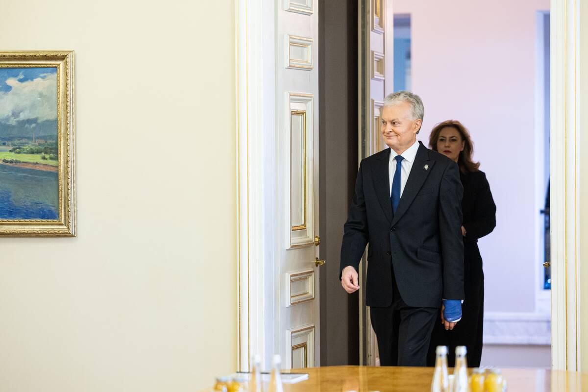 Prezidentas susitiko su Seimo valdyba