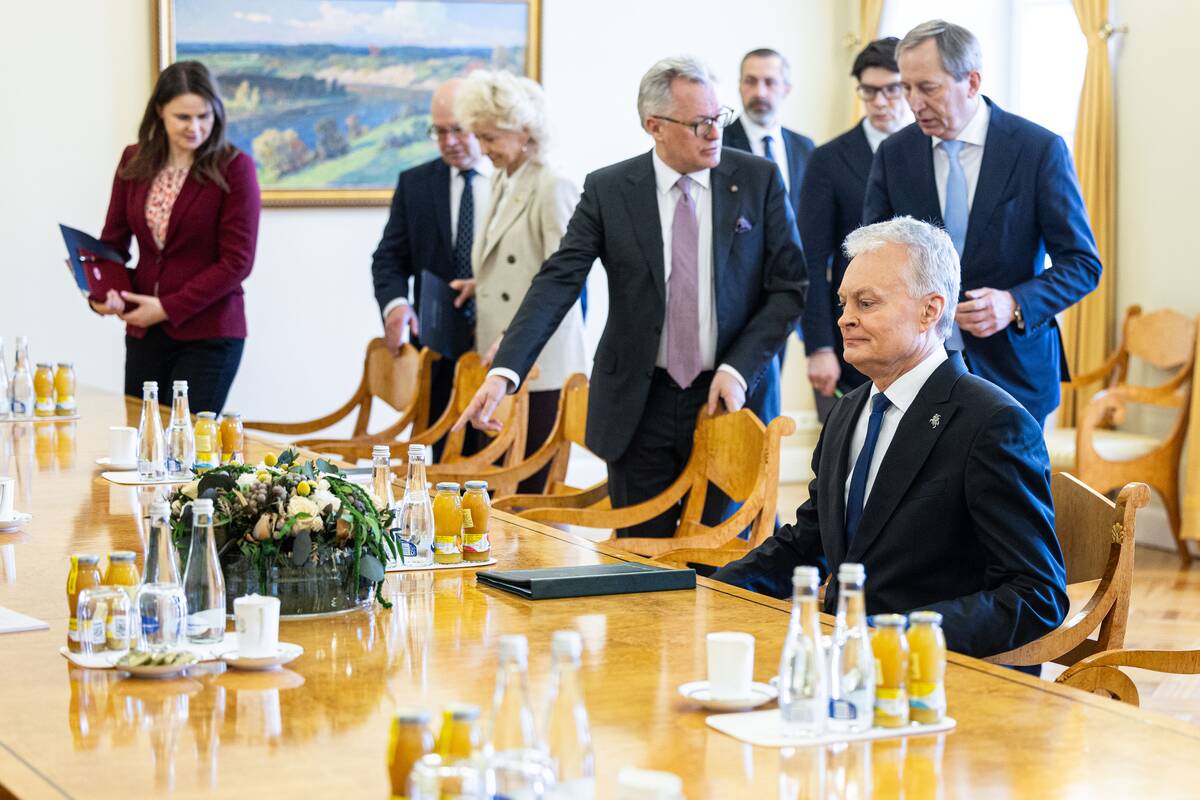 Prezidentas susitiko su Seimo valdyba