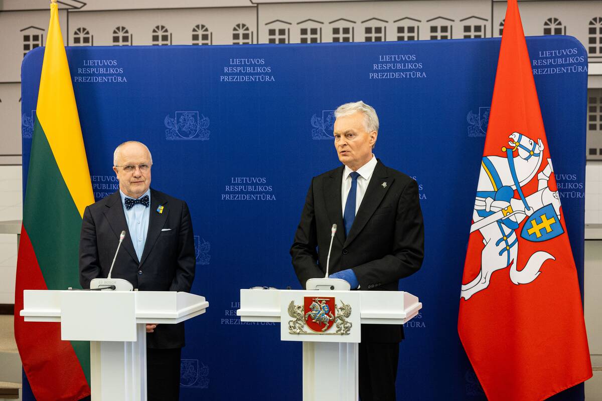 Prezidentas susitiko su Seimo valdyba