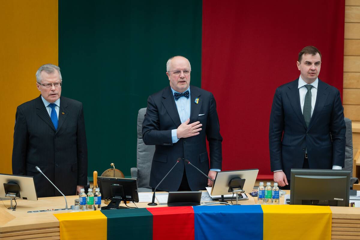 Seimo IV pavasario sesijos pradžia