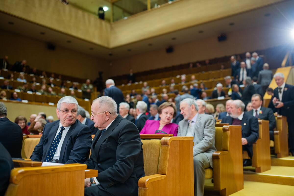 Iškilmingas Lietuvos Nepriklausomybės atkūrimo dienos minėjimas