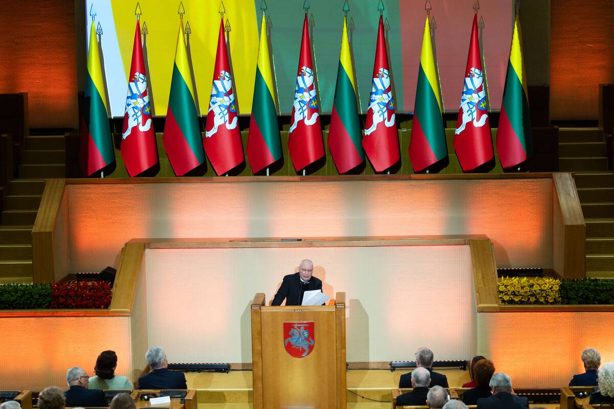 Iškilmingas Lietuvos Nepriklausomybės atkūrimo dienos minėjimas