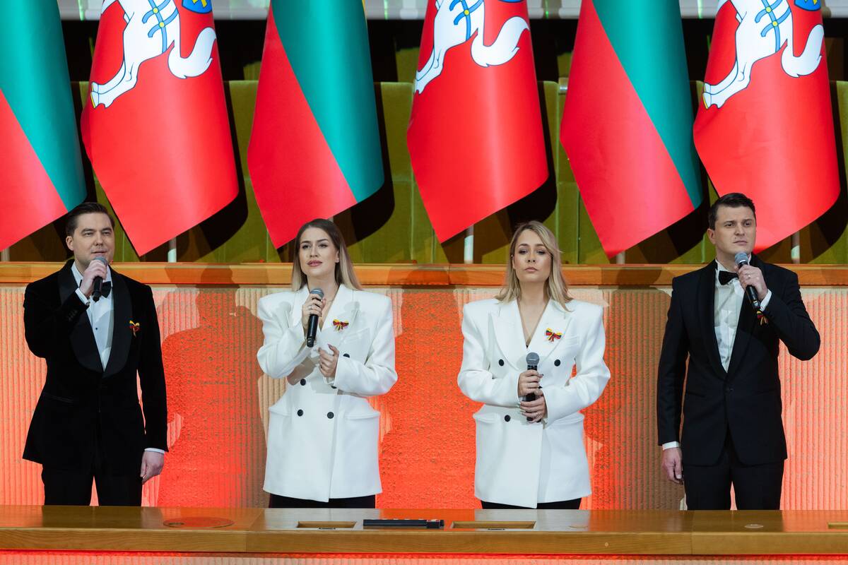 Iškilmingas Lietuvos Nepriklausomybės atkūrimo dienos minėjimas