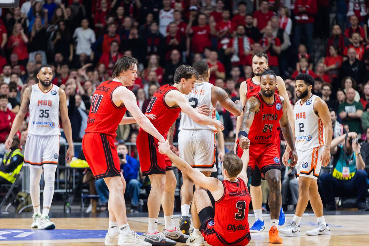 Vilniaus „Rytas“ – Le Mano „Sarthe Basket“