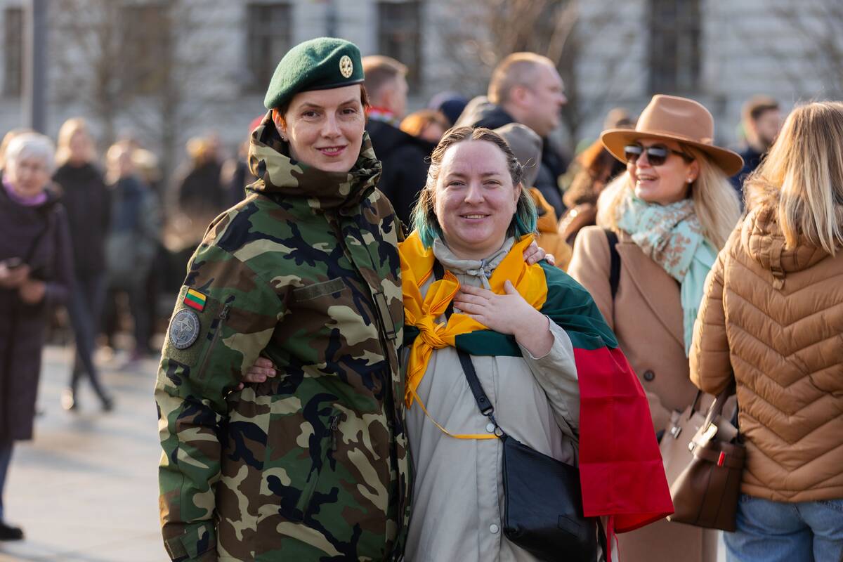 Šaulių priesaikos ir jaunųjų šaulių pasižadėjimo ceremonija