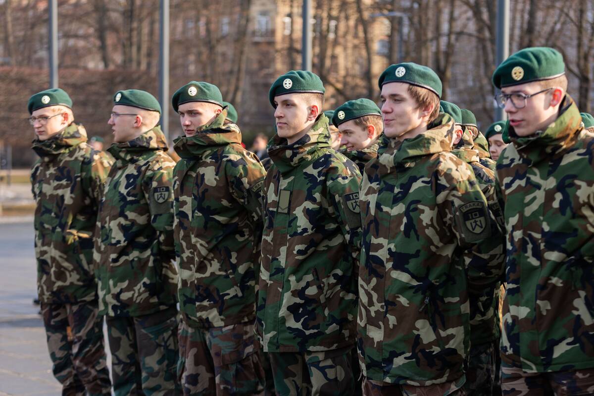 Šaulių priesaikos ir jaunųjų šaulių pasižadėjimo ceremonija