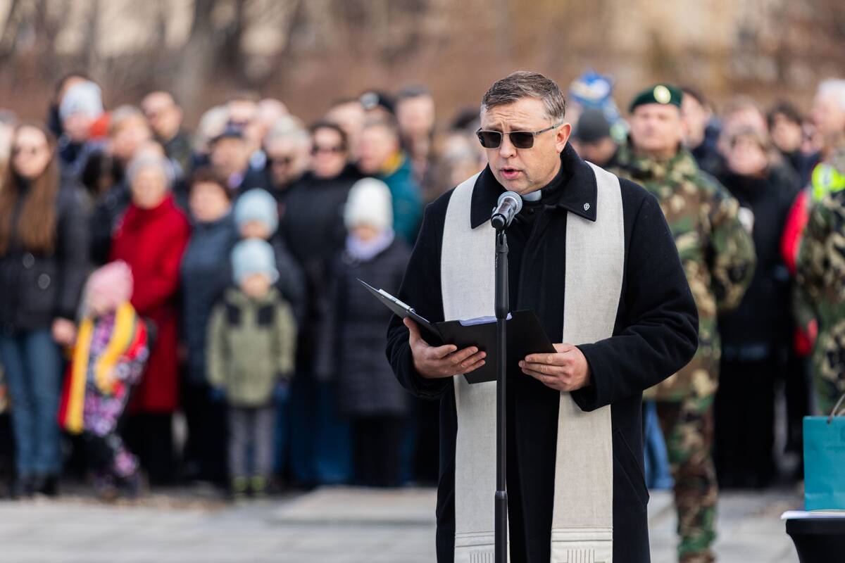 Šaulių priesaikos ir jaunųjų šaulių pasižadėjimo ceremonija