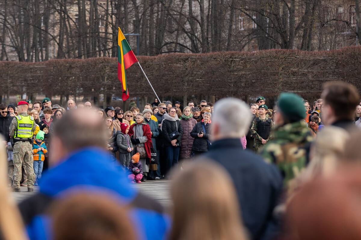 Šaulių priesaikos ir jaunųjų šaulių pasižadėjimo ceremonija
