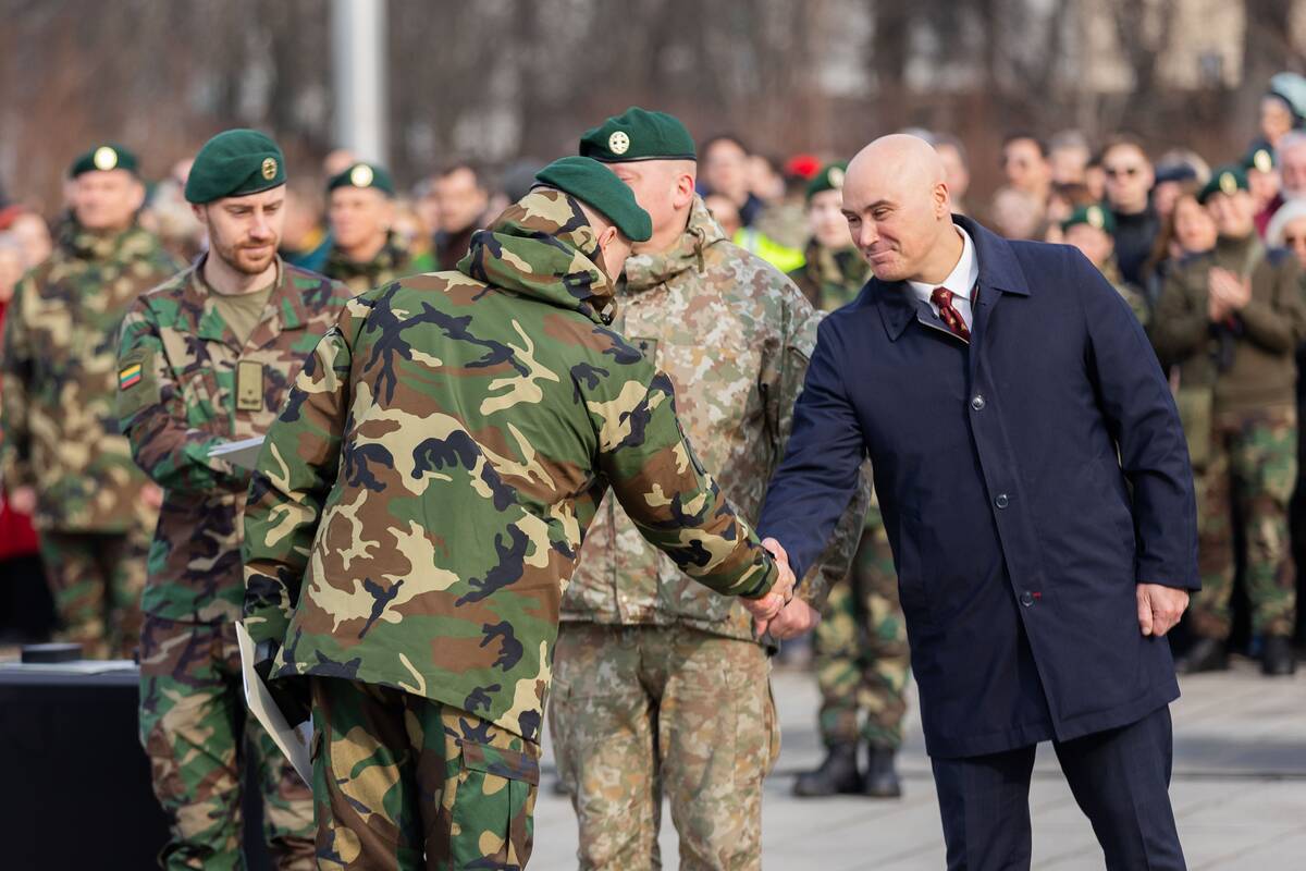 Šaulių priesaikos ir jaunųjų šaulių pasižadėjimo ceremonija